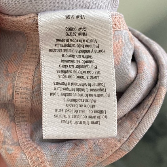 ALO yoga crop leggings Sz Small I15 - Picture 5 of 6